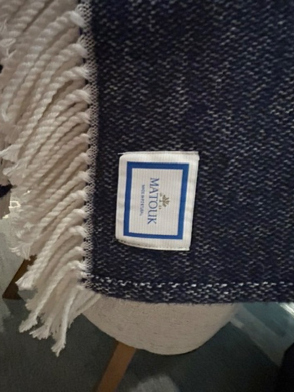 set of 3 Throw blankets made in portugal - Picture 4 of 5